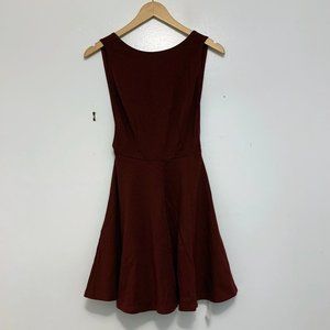American Apparel ponte skater dress, M